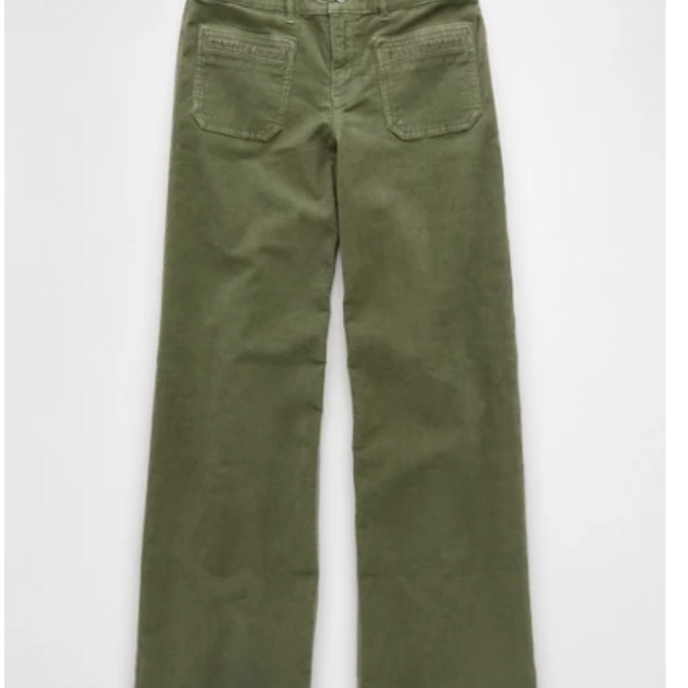 Never worn!  American Eagle Low Rise Baggy Wide Leg